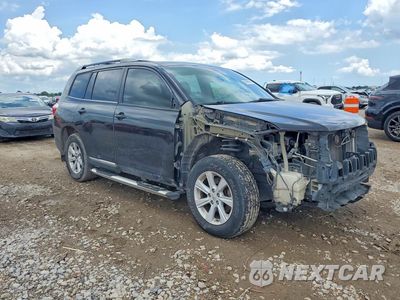 Czwarte zdjęcie samochodu z boku: 2012 TOYOTA HIGHLANDER SE VIN:5TDZK3EH0CS065398 - miniatura