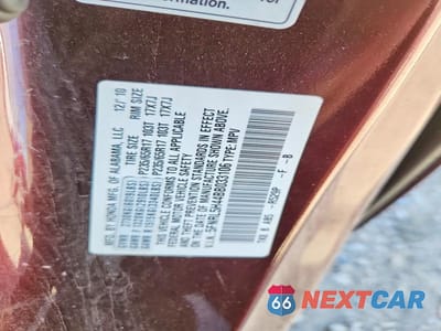 Zdjęcie 13 z 13 samochodu: 2011 HONDA ODYSSEY EX VIN:5FNRL5H44BB033106 - miniatura