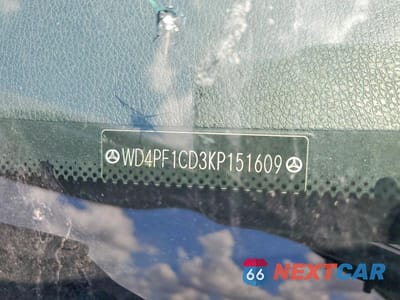 Zdjęcie 13 z 13 samochodu: 2019 MERCEDES BENZ SPRINTER 2500 DELIVERY VAN VIN:WD4PF1CD3KP151609 - miniatura