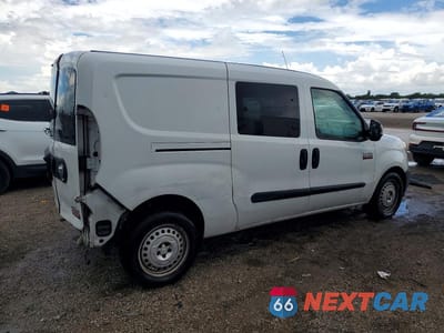 Trzecie zdjęcie samochodu z tyłu: 2020 RAM PROMASTER CITY ST DELIVERY VAN VIN:ZFBHRFAB3L6R51762 - miniatura