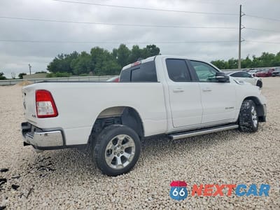 Trzecie zdjęcie samochodu z tyłu: 2022 RAM 1500 BIG HORN VIN:1C6SRFBT2NN420515 - miniatura