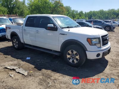 Czwarte zdjęcie samochodu z boku: 2013 FORD F150 SUPERCREW VIN:1FTFW1EF3DKE26173 - miniatura