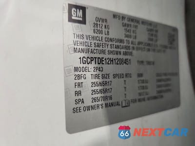 Zdjęcie 12 z 12 samochodu: 2017 CHEVROLET COLORADO VIN:1GCPTDE12H1208451 - miniatura