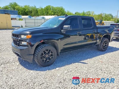2021 CHEVROLET SILVERADO K1500 CUSTOM 3GCPYBEK9MG254305 - główne zdjęcie licytacji z USA - miniatura