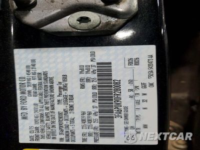 Zdjęcie 12 z 12 samochodu: 2015 FORD FUSION TITANIUM VIN:3FA6P0K90FR280082 - miniatura