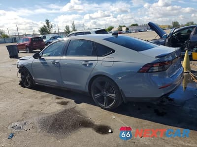 Drugie zdjęcie samochodu z przodu: 2023 HONDA ACCORD HYBRID SPORT-L VIN:1HGCY2F70PA038596 - miniatura