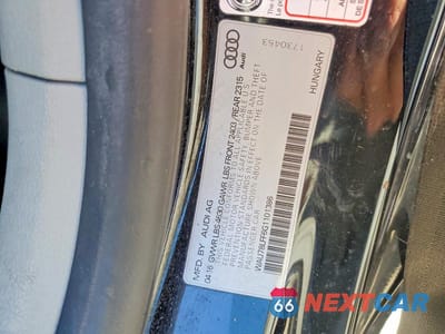 Zdjęcie 12 z 12 samochodu: 2016 AUDI A3 PREMIUM VIN:WAU78LFF6G1101386 - miniatura