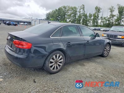 Trzecie zdjęcie samochodu z tyłu: 2009 AUDI A4 PREMIUM PLUS VIN:WAUSF78K99N054352 - miniatura