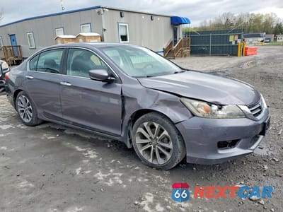 Czwarte zdjęcie samochodu z boku: 2014 HONDA ACCORD SPORT VIN:1HGCR2F54EA156191 - miniatura