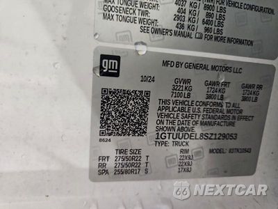 Zdjęcie 12 z 12 samochodu: 2025 GMC SIERRA K1500 SLT VIN:1GTUUDEL8SZ129053 - miniatura