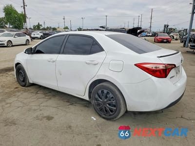 Drugie zdjęcie samochodu z przodu: 2019 TOYOTA COROLLA LE VIN:2T1BURHE7KC201596 - miniatura