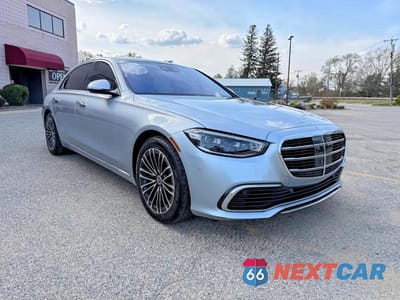 Drugie zdjęcie samochodu z przodu: 2021 MERCEDES-BENZ S 580 4MATIC VIN:W1K6G7GB1MA018793 - miniatura
