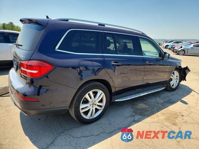 Trzecie zdjęcie samochodu z tyłu: 2017 MERCEDES-BENZ GLS 450 4MATIC VIN:4JGDF6EE8HA926283 - miniatura