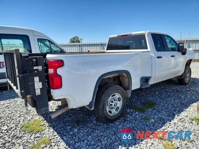 Trzecie zdjęcie samochodu z tyłu: 2024 CHEVROLET SILVERADO C2500 HEAVY DUTY VIN:1GC5WLE72RF249129 - miniatura