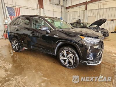 Czwarte zdjęcie samochodu z boku: 2021 TOYOTA RAV4 PRIME SE VIN:JTMAB3FV5MD061412 - miniatura