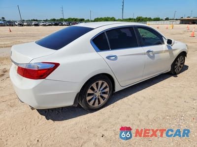 Trzecie zdjęcie samochodu z tyłu: 2013 HONDA ACCORD EXL VIN:1HGCR2F87DA019626 - miniatura