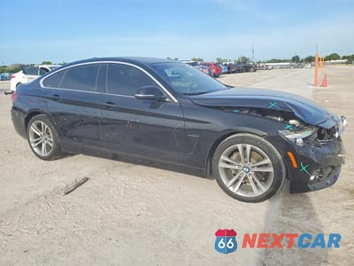 Czwarte zdjęcie samochodu z boku: 2019 BMW 430I GRAN COUPE VIN:WBA4J1C56KBM14402 - miniatura