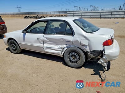 Drugie zdjęcie samochodu z przodu: 2001 TOYOTA COROLLA LE VIN:1NXBR12E41Z563734 - miniatura