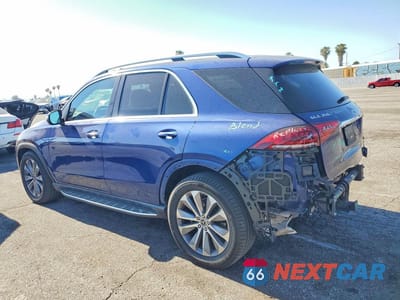 Drugie zdjęcie samochodu z przodu: 2020 MERCEDES-BENZ GLE 350 4MATIC VIN:4JGFB4KE2LA150674 - miniatura
