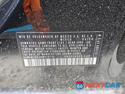 Zdjęcie 12 z 12 samochodu: 2024 VOLKSWAGEN JETTA SE VIN:3VWEM7BU3RM070134 - miniatura