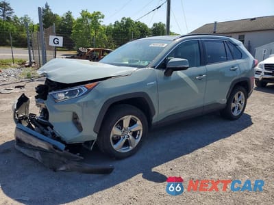 2021 TOYOTA RAV4 HYBRID XLE PREMIUM JTMB6RFV3MD516284 - główne zdjęcie licytacji z USA - miniatura