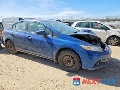 Czwarte zdjęcie samochodu z boku: 2014 HONDA CIVIC LX VIN:2HGFB2F49EH018639 - miniatura