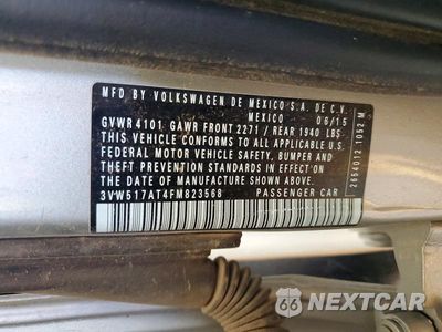 Zdjęcie 12 z 12 samochodu: 2015 VOLKSWAGEN BEETLE 1.8T VIN:3VW517AT4FM823568 - miniatura