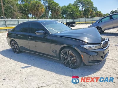 Czwarte zdjęcie samochodu z boku: 2023 BMW 330I VIN:3MW69FF08P8D25597 - miniatura