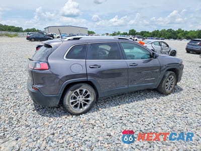 Trzecie zdjęcie samochodu z tyłu: 2021 JEEP CHEROKEE LATITUDE LUX VIN:1C4PJLMX8MD119885 - miniatura