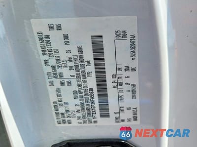Zdjęcie 12 z 12 samochodu: 2019 FORD F150 SUPER CAB VIN:1FTEX1EP3KFA53630 - miniatura