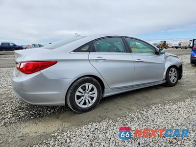 Trzecie zdjęcie samochodu z tyłu: 2013 HYUNDAI SONATA GLS VIN:5NPEB4AC8DH563774 - miniatura
