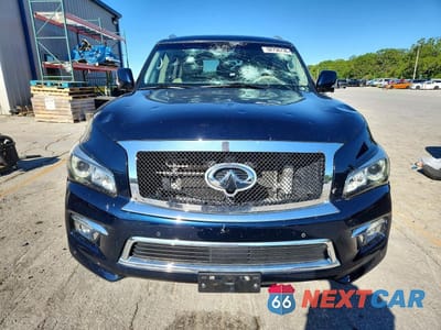 Piąte zdjęcie samochodu w środku: 2016 INFINITI QX80 BASE VIN:JN8AZ2NC1G9401561 - miniatura