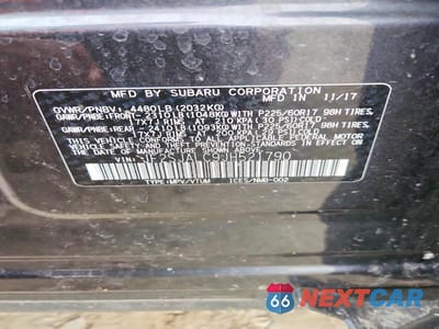 Zdjęcie 13 z 13 samochodu: 2018 SUBARU FORESTER 2.5I LIMITED VIN:JF2SJALC9JH521790 - miniatura