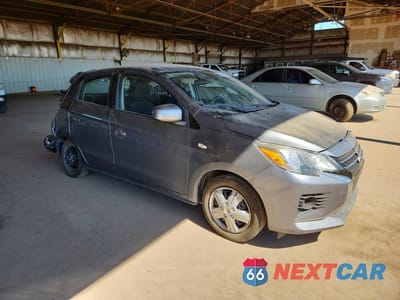 Czwarte zdjęcie samochodu z boku: 2022 MITSUBISHI MIRAGE ES VIN:ML32AUHJ0NH003826 - miniatura