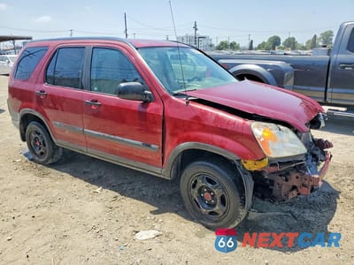 Czwarte zdjęcie samochodu z boku: 2002 HONDA CR-V LX VIN:JHLRD68492C007961 - miniatura