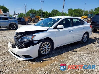 2018 NISSAN SENTRA SV 3N1AB7AP1JY257794 - główne zdjęcie licytacji z USA - miniatura