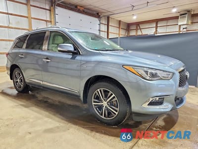Czwarte zdjęcie samochodu z boku: 2019 INFINITI QX60 LUXE VIN:5N1DL0MN8KC515792 - miniatura