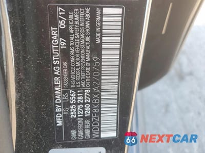Zdjęcie 13 z 13 samochodu: 2018 MERCEDES-BENZ E 63 AMG-S VIN:WDDZF8KBXJA270759 - miniatura