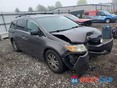Czwarte zdjęcie samochodu z boku: 2013 HONDA ODYSSEY EXL VIN:5FNRL5H68DB014059 - miniatura