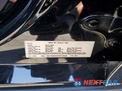 Zdjęcie 13 z 13 samochodu: 2023 TESLA MODEL Y VIN:7SAYGDEE2PF813543 - miniatura