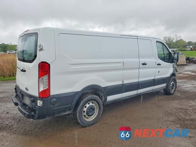 Trzecie zdjęcie samochodu z tyłu: 2019 FORD TRANSIT T-150 DELIVERY VAN VIN:1FTYE9ZM5KKA47417 - miniatura