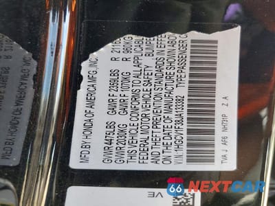 Zdjęcie 12 z 12 samochodu: 2018 HONDA ACCORD SPORT VIN:1HGCV1F38JA133382 - miniatura
