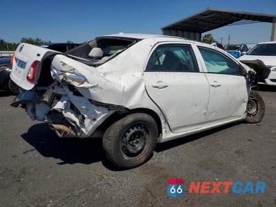 Trzecie zdjęcie samochodu z tyłu: 2009 TOYOTA COROLLA LE VIN:1NXBU40E59Z153636 - miniatura