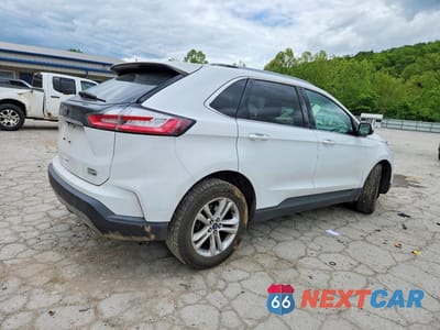 Trzecie zdjęcie samochodu z tyłu: 2020 FORD EDGE SEL VIN:2FMPK4J93LBA58163 - miniatura