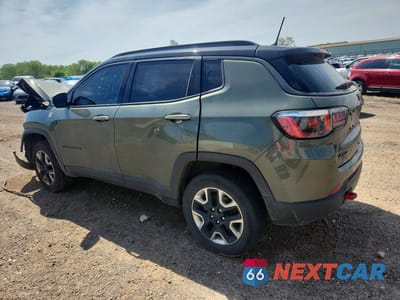 Drugie zdjęcie samochodu z przodu: 2018 JEEP COMPASS TRAILHAWK VIN:3C4NJDDB4JT373648 - miniatura
