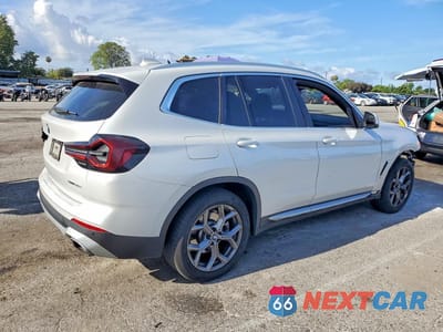 Trzecie zdjęcie samochodu z tyłu: 2024 BMW X3 SDRIVE30I VIN:5UX43DP09R9W70787 - miniatura