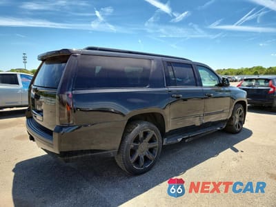 Trzecie zdjęcie samochodu z tyłu: 2018 CADILLAC ESCALADE ESV LUXURY VIN:1GYS4HKJ3JR115085 - miniatura