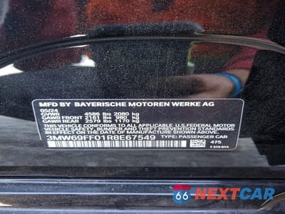 Zdjęcie 12 z 12 samochodu: 2024 BMW 330I VIN:3MW69FF01R8E67549 - miniatura