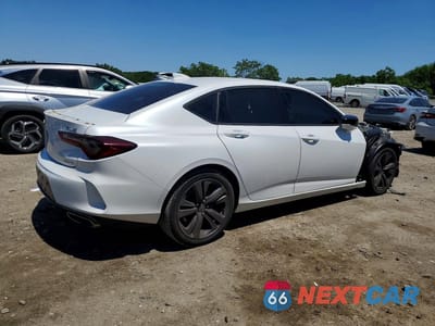 Trzecie zdjęcie samochodu z tyłu: 2022 ACURA TLX TECH A VIN:19UUB6F52NA002983 - miniatura