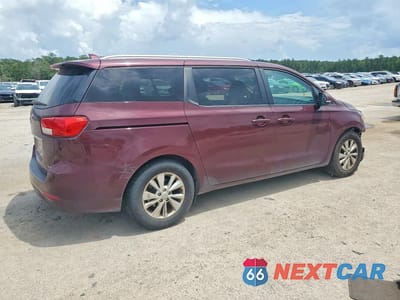 Trzecie zdjęcie samochodu z tyłu: 2017 KIA SEDONA LX VIN:KNDMB5C13H6309760 - miniatura